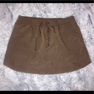 Old Navy M Brown Lightweight Mini Skirt